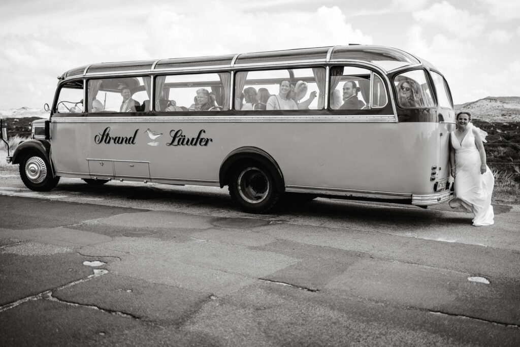 MiniBus für die Familie. eure Hochzeit in Hamburg